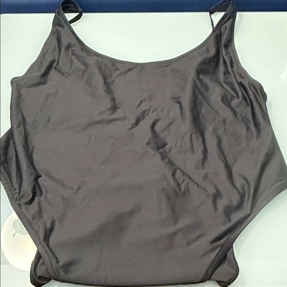 NWT SKIMS Signature Swim Scoop Neck One Piece